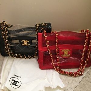 Chanel xl vinly bag